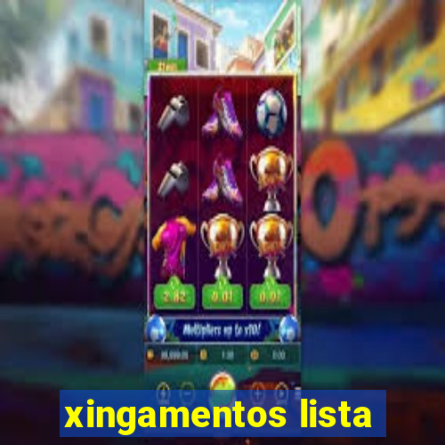 xingamentos lista